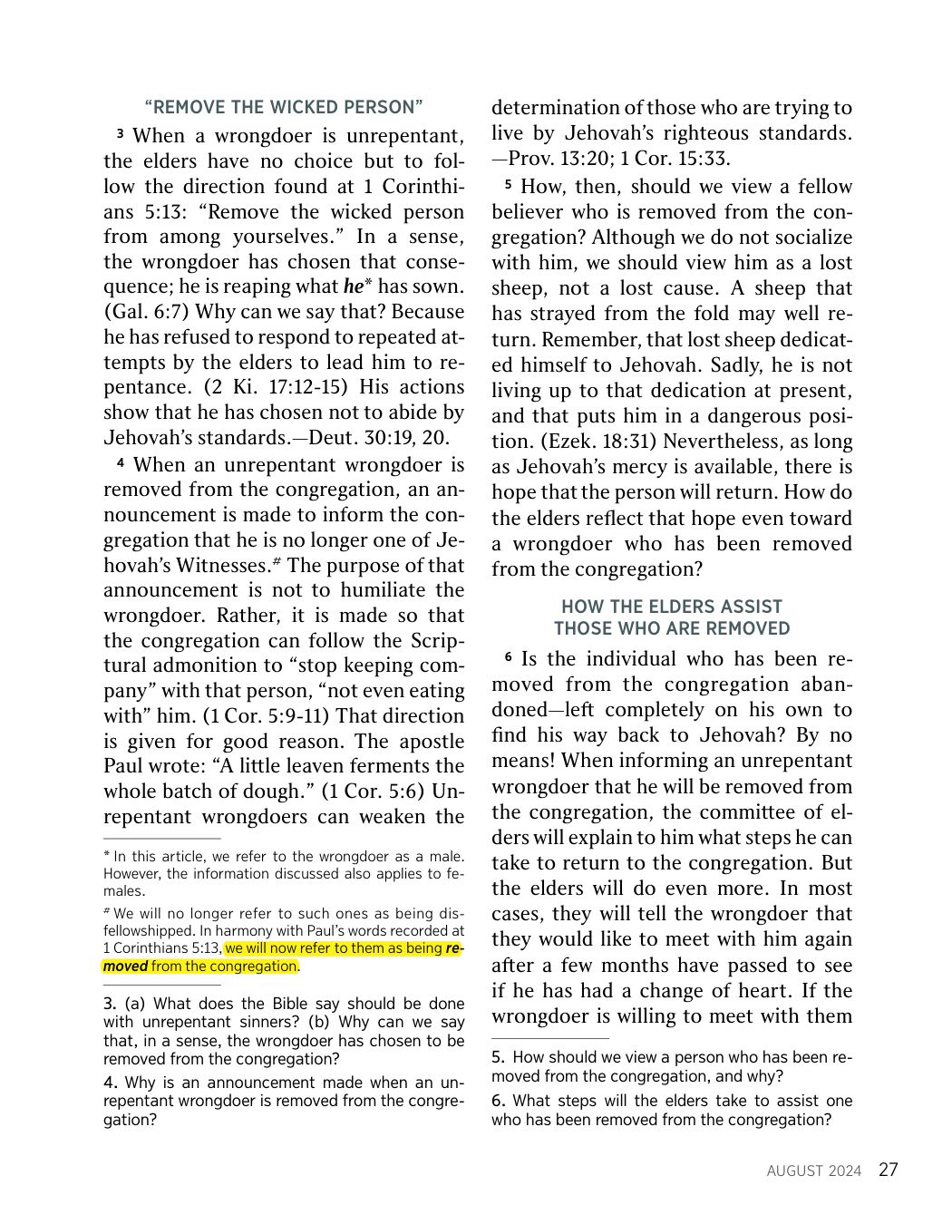 Scanned page: The Watchtower Study edition · August 2024